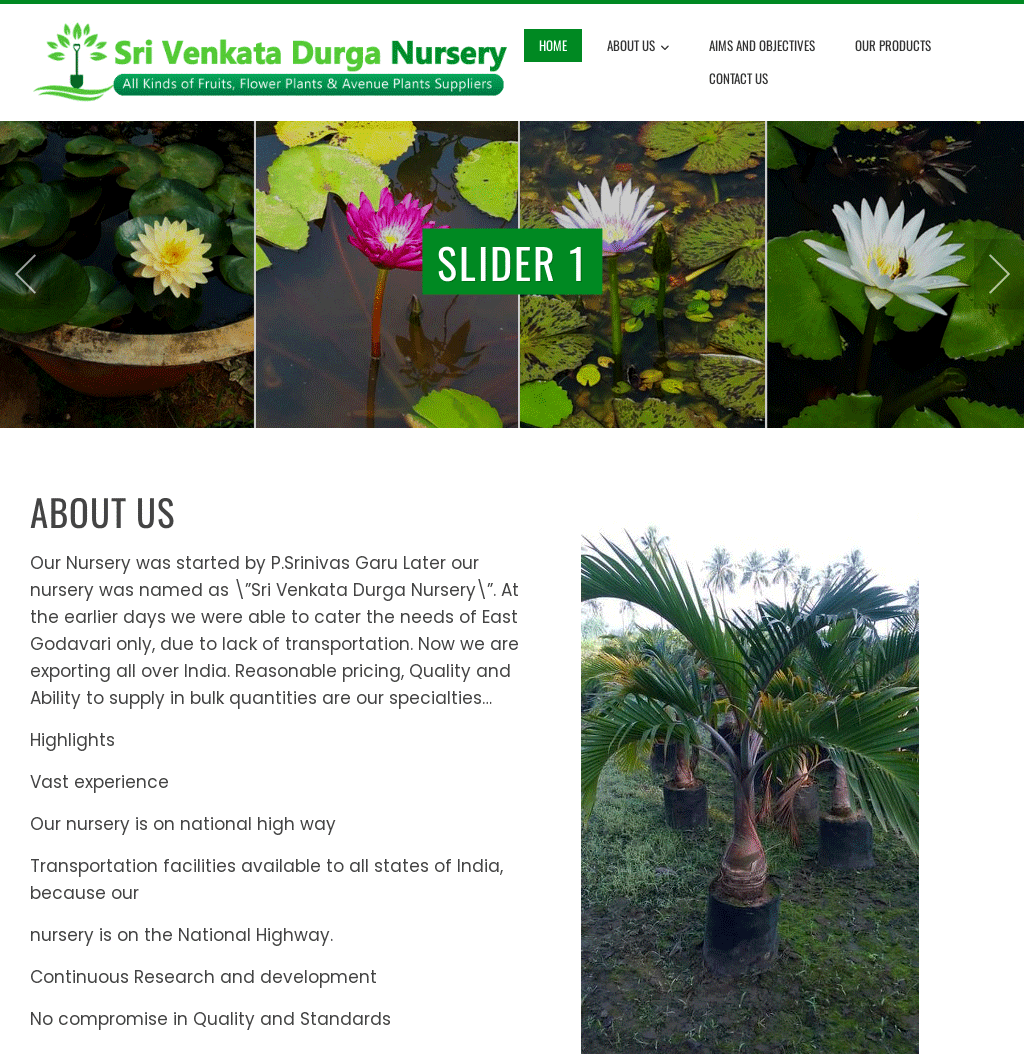 SRI VENKATA DURGA NURSERY KADIYAM